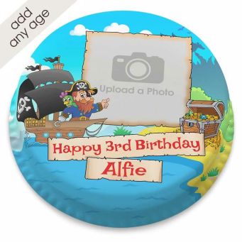 Pirate Ship Birthday Cake