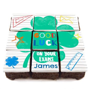 Lucky Clover Brownies