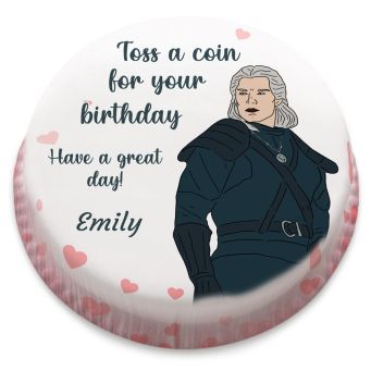 Birthday Wishes Balloon Cake - cancelled