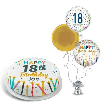 18th Birthday Stars Gift Set