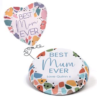 Best Mum Terrazzo Gift Set