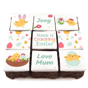 Cracking Easter Brownies