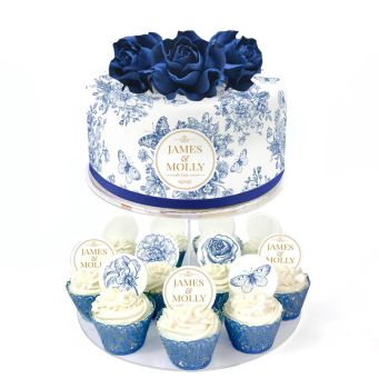 Classic Blue Wedding Set