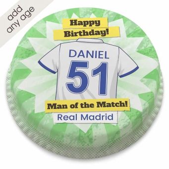 Real Madrid Shirt Cake