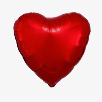 red heart balloon 