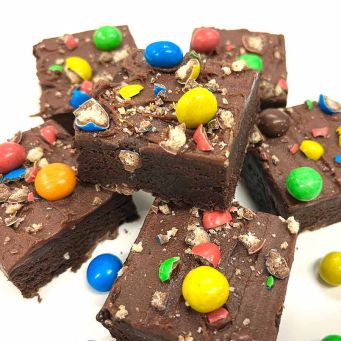 Limited Edition M and M Brownies