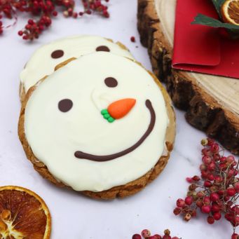 Christmas Snowman Cookies