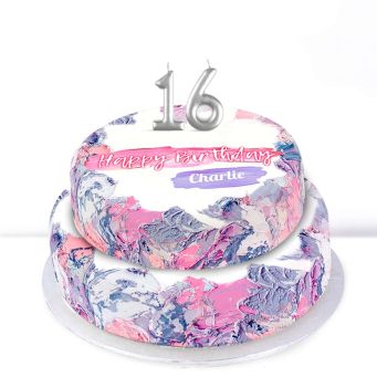 16th Birthday Ombre Cake