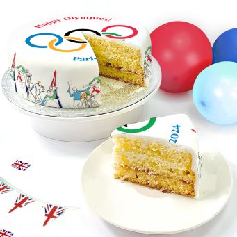Olympics 2024 Themed Cake