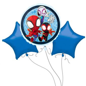 Spiderman Balloon Bouquet