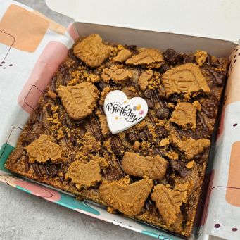 Birthday Biscoff Cookie