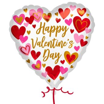 Jumbo Valentine Hearts Balloon