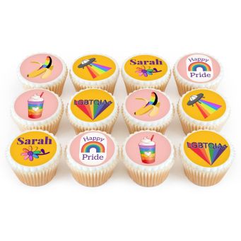 Pride Icon Cupcakes