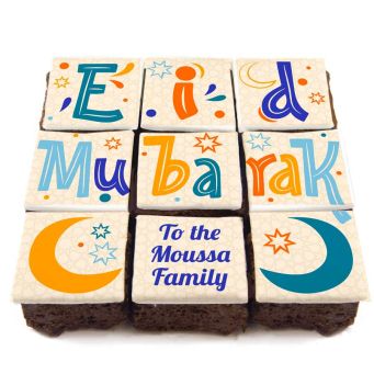 Playful Eid Brownies