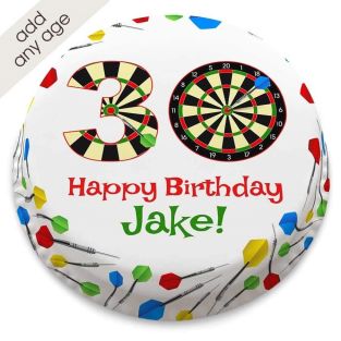 Any Age Darts Cake