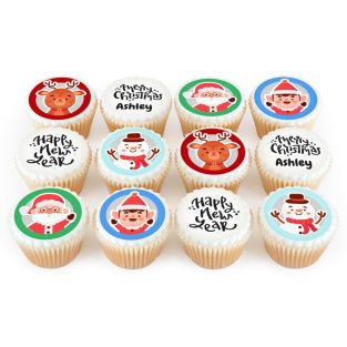 12 Cute Xmas Cupcakes