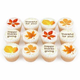 12 Leaf Cupcakes
