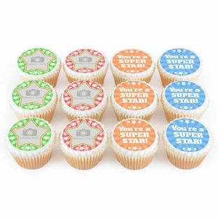 12 Colourful Lucky Cupcakes