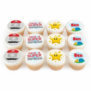 12 Super Gaming Cupcakes