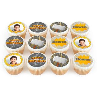 12 Thor Photo Cupcakes
