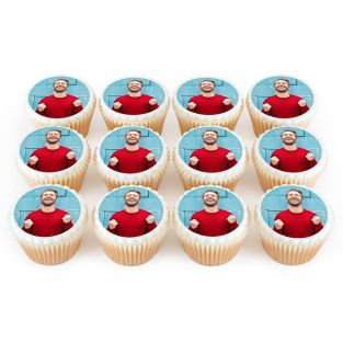 1 Photo On 12 Cupcakes