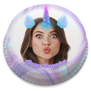 Unicorn Marble Filter Cake