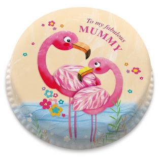 Pink Flamingos Cake