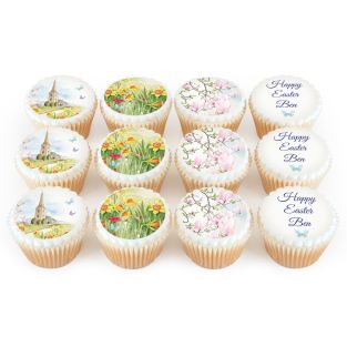 12 Pretty Church Cupcakes