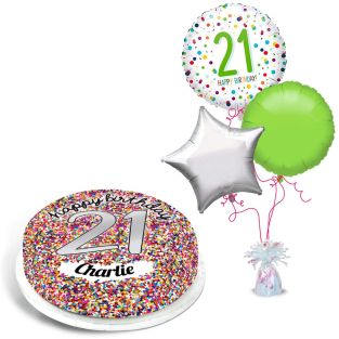 21st Iridescent Rainbow Gift Set