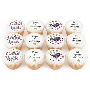 12 Good Luck Exam Cupcakes