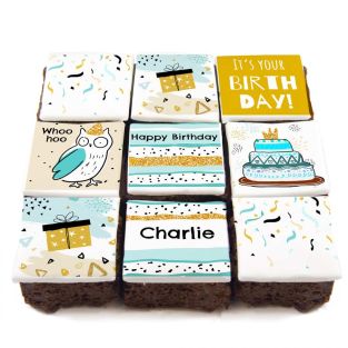 9 Let It Snow Brownies