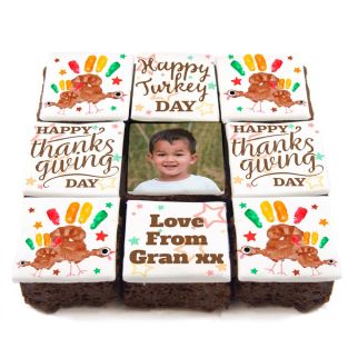 Turkey Day Brownies