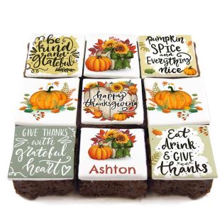 Thanksgiving Feast Brownies