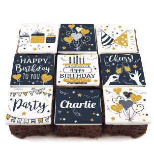 9 Let It Snow Brownies