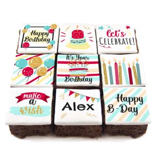 9 Let It Snow Brownies