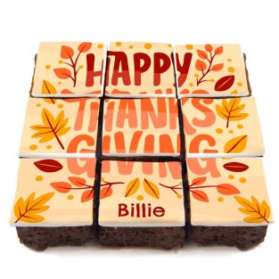 Fun Thanksgiving Brownies
