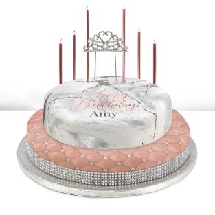 Tiered Tiara Cake