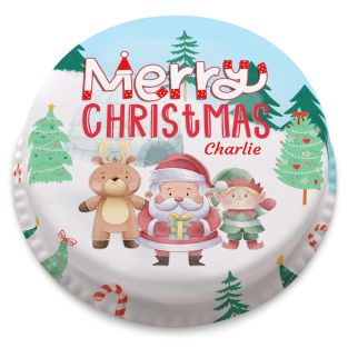 Cute Christmas Cake