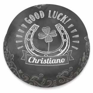 Good Luck Chalkboard Cake