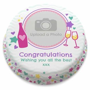 Sweet Congratulations Photo Cake