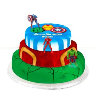 Avengers Trio Cake