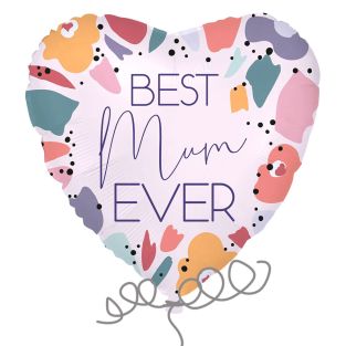 Terrazzo Best Mum Ever Balloon