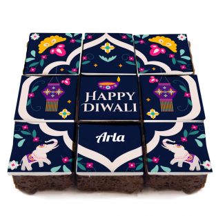 Happy Diwali Brownies