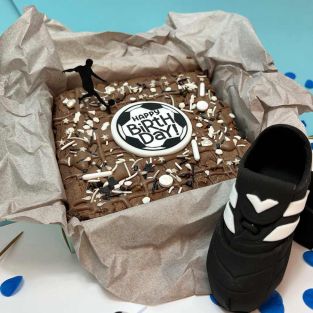 Limited Edition Football Brownies