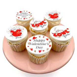 9 Love Bear Cupcakes