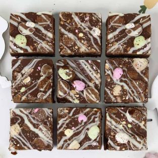 Limited Edition Mini Egg Brownies