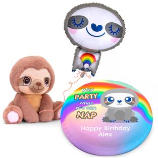 Jumbo Sloth Gift Set