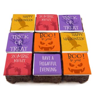 Spooky Halloween Brownies