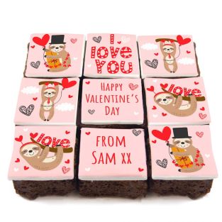 9 Let It Snow Brownies