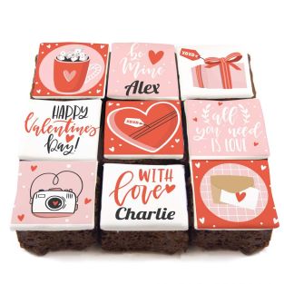 9 Let It Snow Brownies